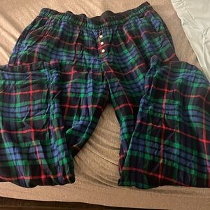 aerie Flannel lounge pants Size XL Long